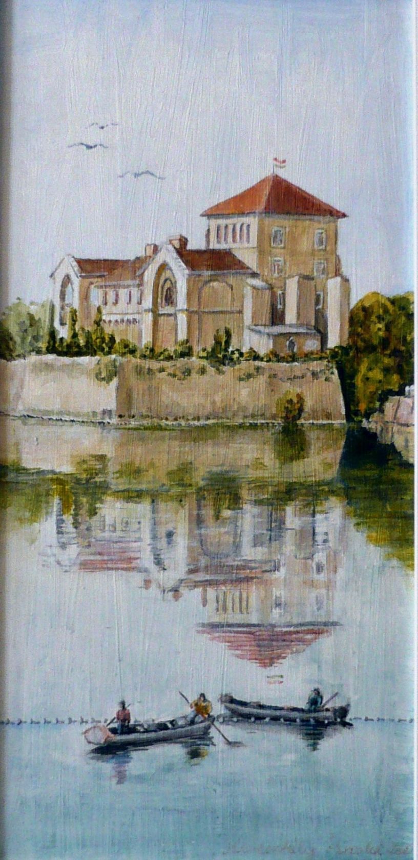 Tatai vár halászokkal 2007