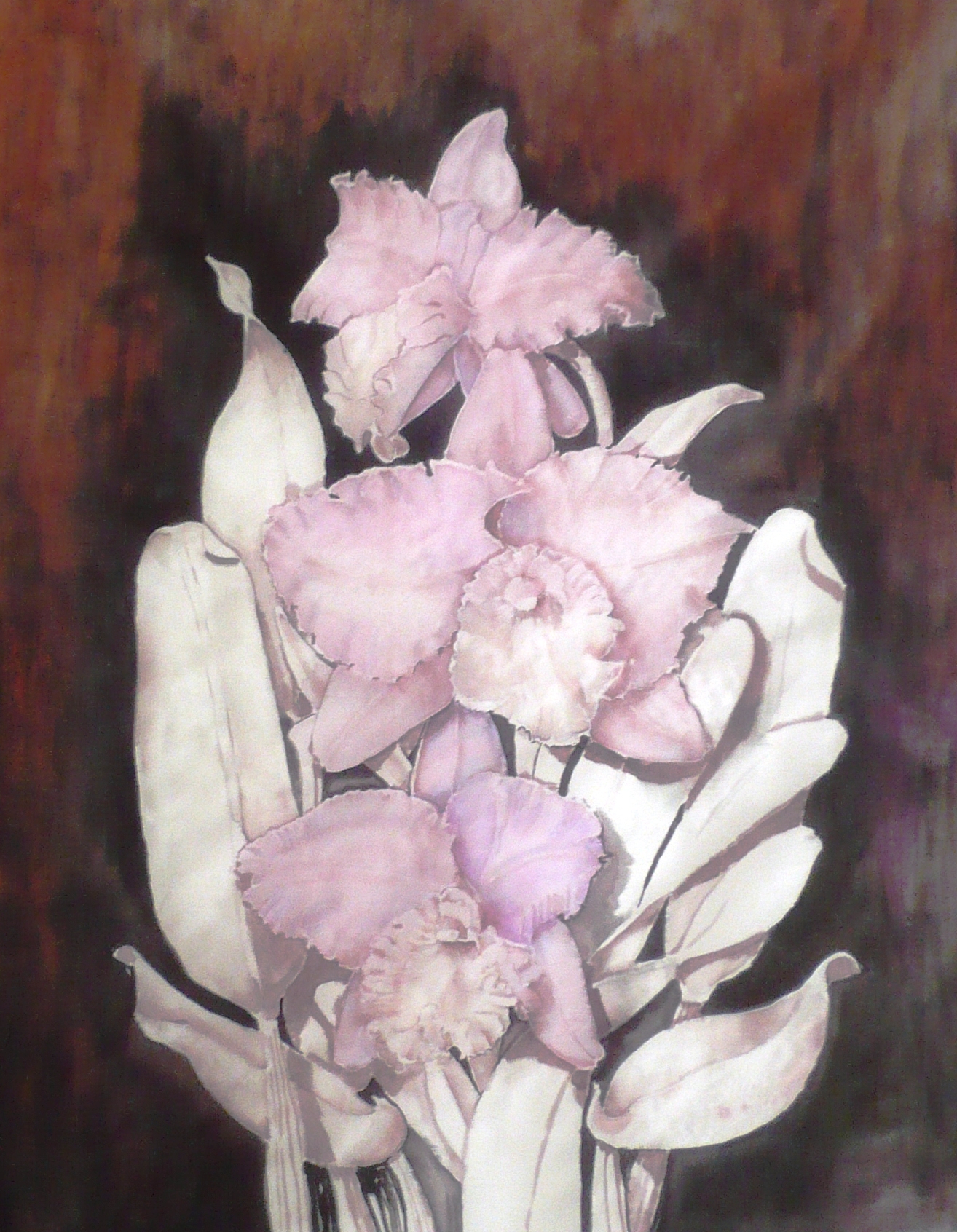 Orchidea: A szíenk felvitele