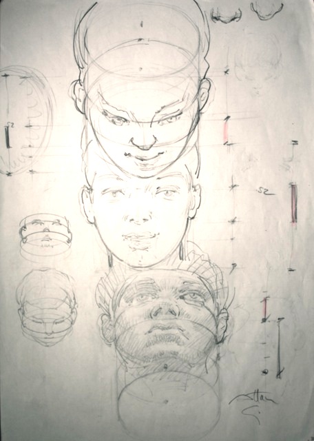 Atlasz Gábor fej előlnézet