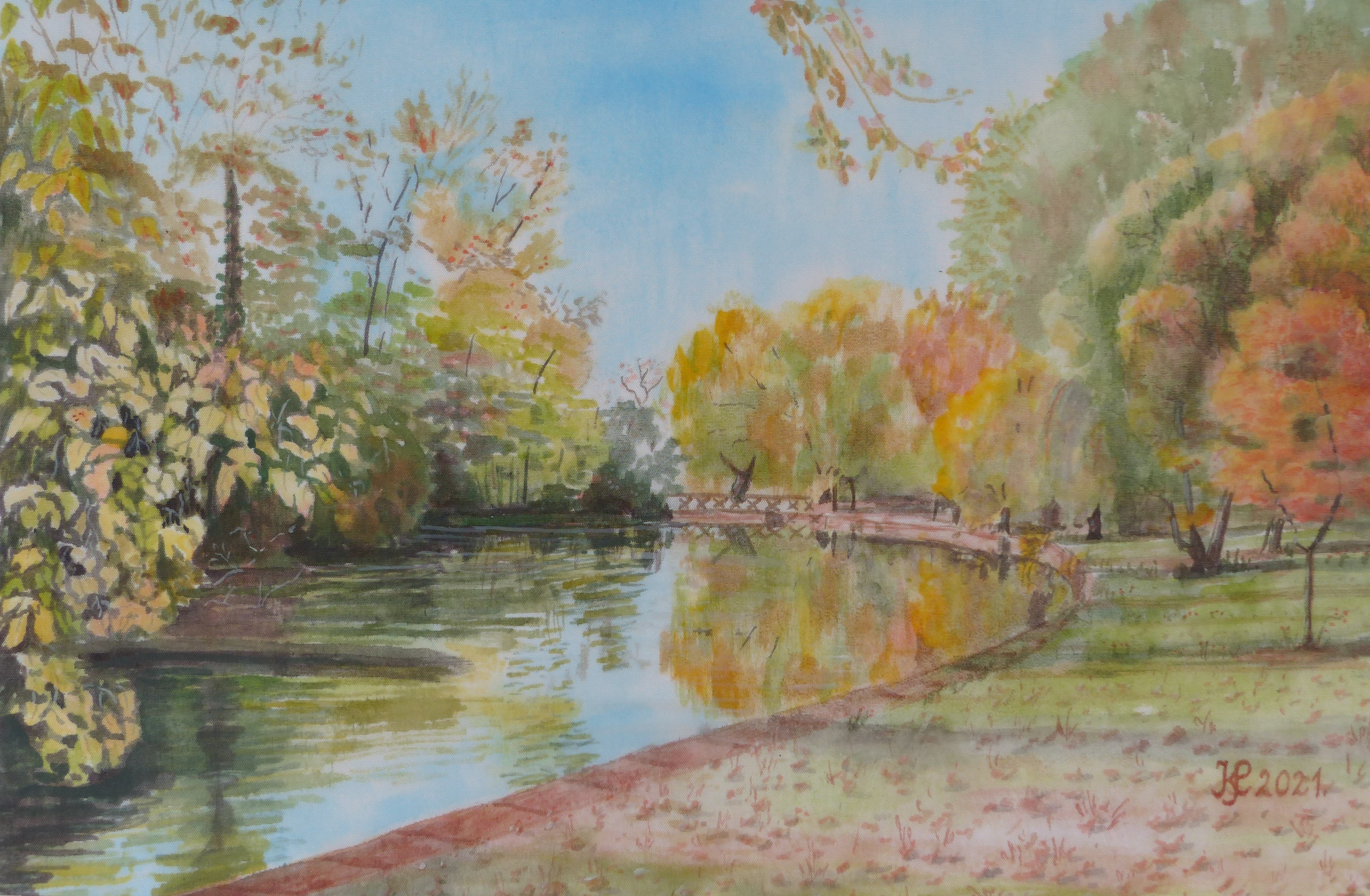 Cseke Tó Tata 30x40 cm