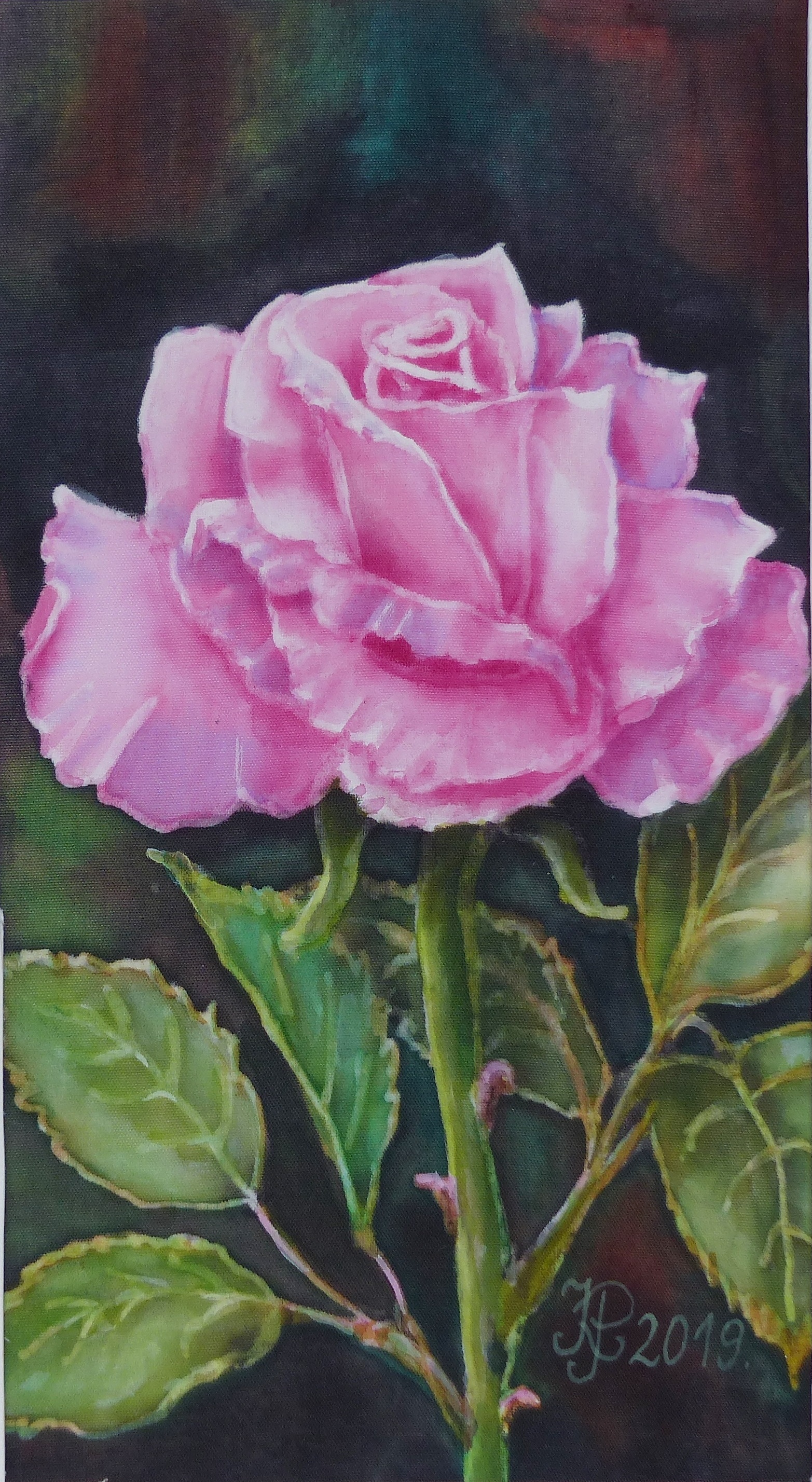 (573)Virulóban 20,5x11 cm, selyem